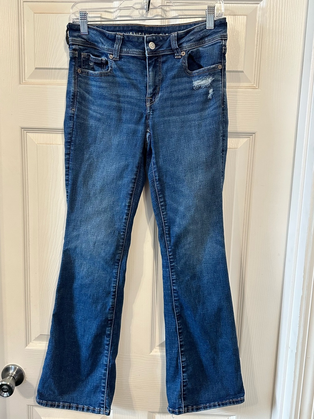 American Eagle Outfitters Dark Blue Bootcut Jeans